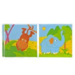 Игрушка для ванной, Мир детства арт. 27100 Книжка Путешествие в джунглях