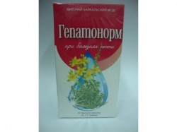 Фиточай Байкальский №20 Гепатонорм при болезнях печени и желчевыводящих путей 20 шт. ф/пак. 1.5 г